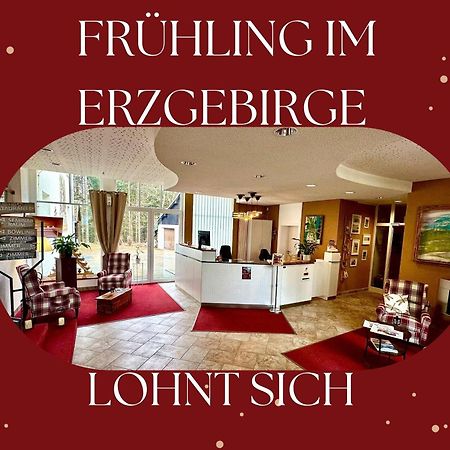 Berghotel Drei Brueder Hoehe Marienberg Exteriör bild