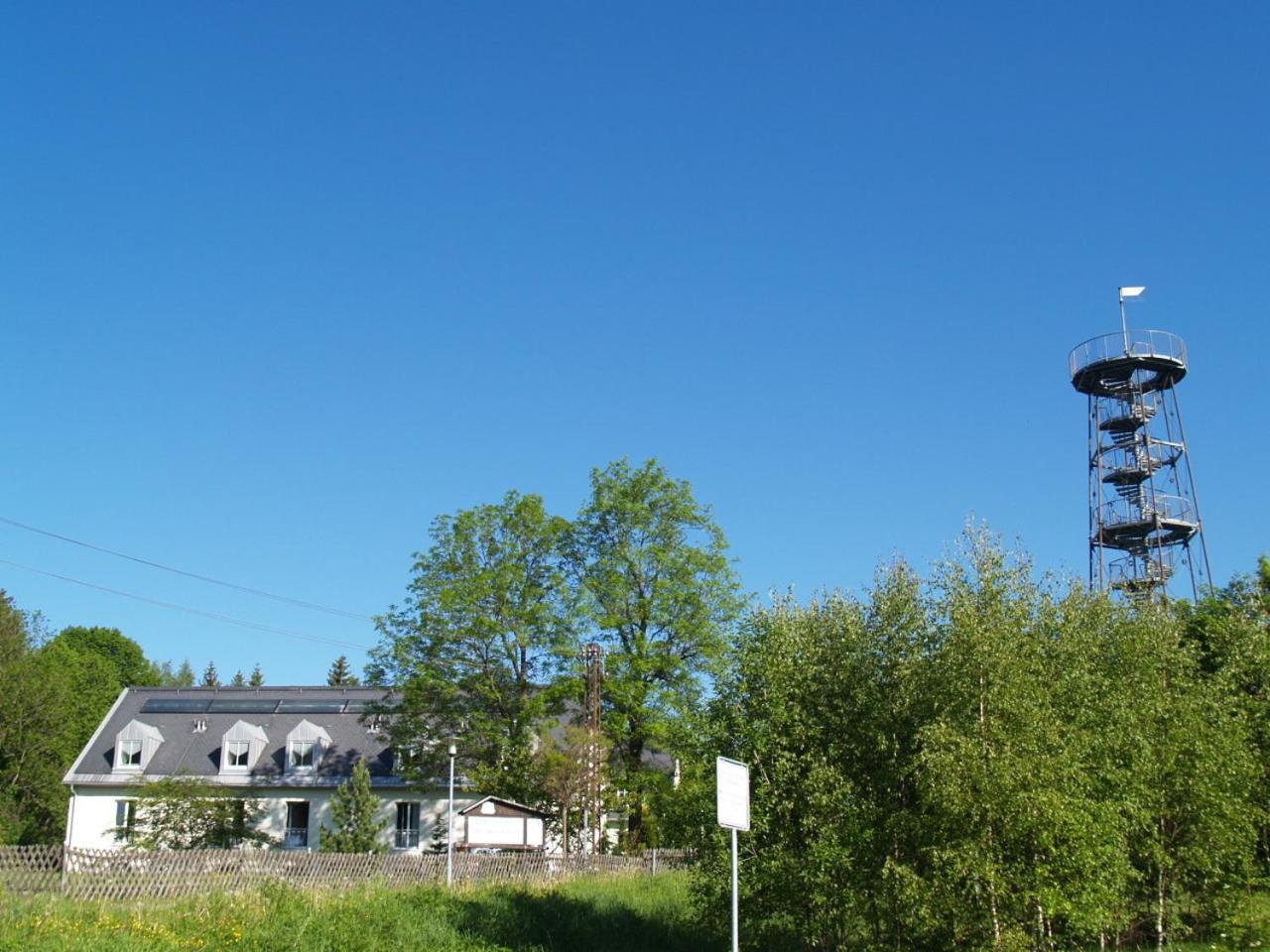 Berghotel Drei Brueder Hoehe Marienberg Exteriör bild