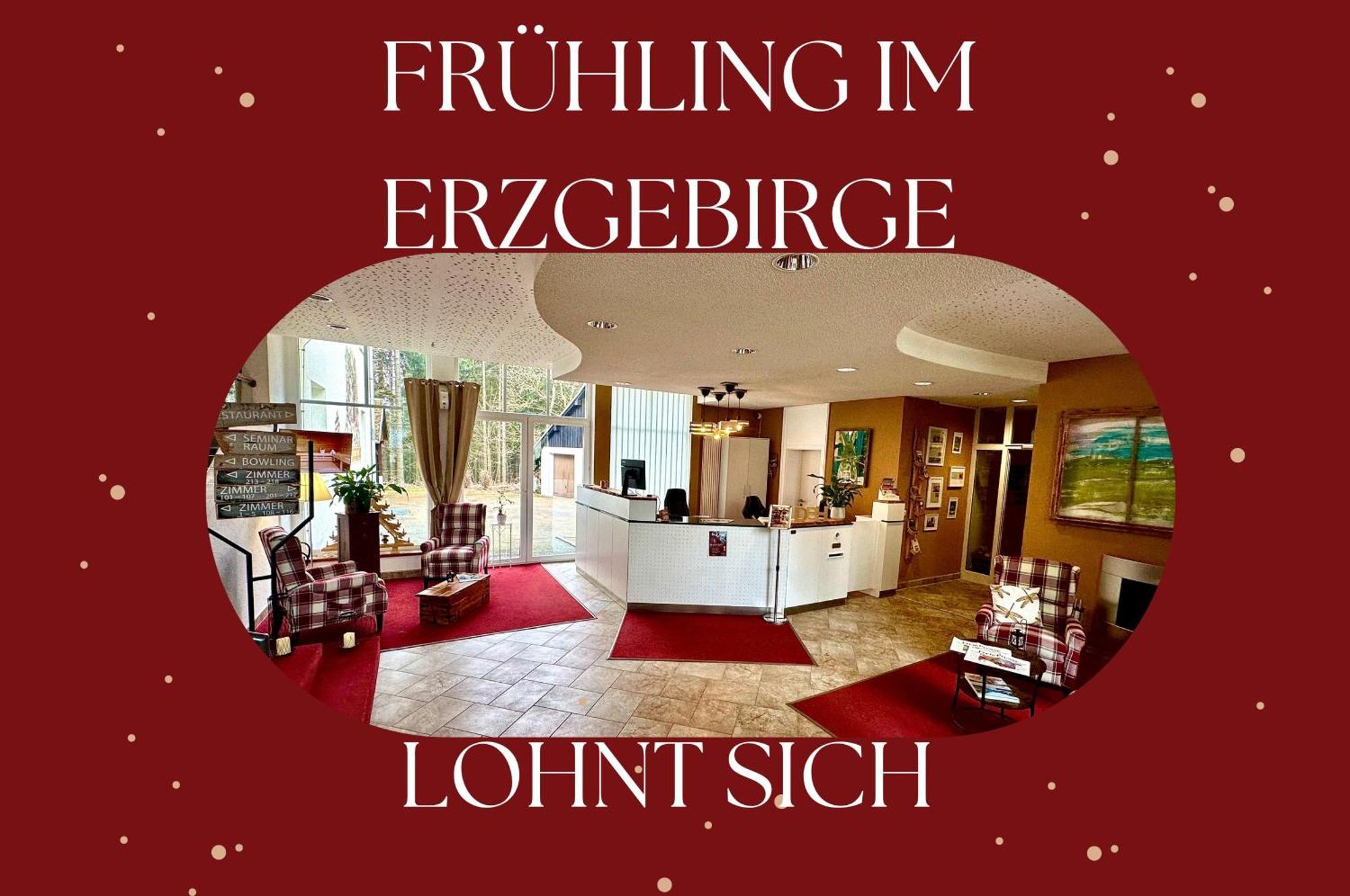 Berghotel Drei Brueder Hoehe Marienberg Exteriör bild